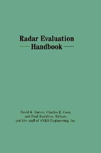 (Ipf)Radar Evaluation Handbook : Artech House Radar Library (Hardcover) - David K. Barton