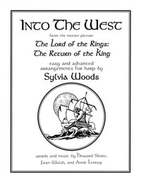 Into the West from the Lord of the Rings : Arranged for Harp - Sylvia Woods