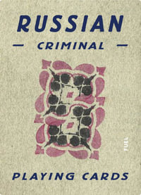 Russian Criminal Playing Cards : Deck of 54 Playing Cards - FUEL