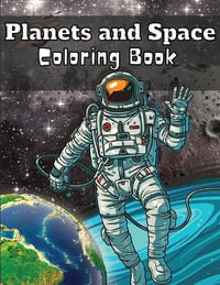 Space Coloring Book For Kids: Big Coloring Pages For Kids Ages 4-8