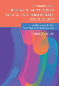 Handbook of Research Methods in Social and Personality Psychology : Cambridge Handbooks in Psychology - Harry T. Reis