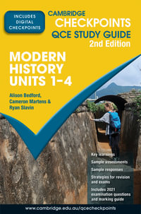 Cambridge Checkpoints QCE Modern History Units 1-4 : 2nd Edition - Alison Bedford