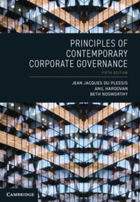 Principles of Contemporary Corporate Governance : 5th Edition - Jean Jacques du Plessis