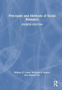 Principles and Methods of Social Research - William D. Crano