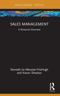 Sales Management : A Research Overview - Kenneth Le Meunier-FitzHugh