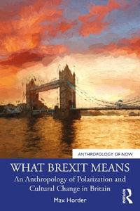 What Brexit Means : An Anthropology of Polarization and Cultural Change in Britain - Max Horder