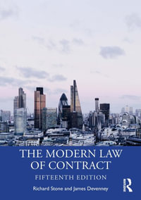 The Modern Law of Contract - Richard Stone