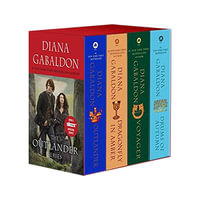 Outlander Boxed Set : Outlander, Dragonfly in Amber, Voyager, Drums of Autumn - Diana Gabaldon