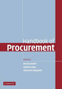 Handbook of Procurement - Nicola Dimitri