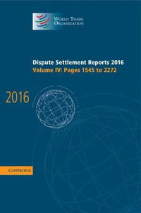 Dispute Settlement Reports 2016 : Volume 4, Pages 1545 to 2272 - World Trade Organization