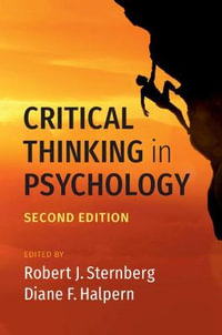 Critical Thinking in Psychology - Robert J. Sternberg