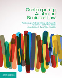 Contemporary Australian Business Law - Mark Giancaspro