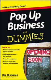 Pop-Up Business For Dummies : For Dummies - Consumer Dummies