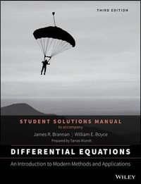 Differential Equations : An Introduction to Modern Methods and Applications - James R. Brannan