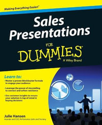 Sales Presentations For Dummies : For Dummies - Julie M. Hansen