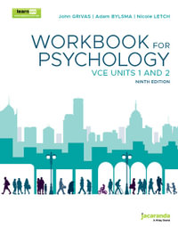 Jacaranda Workbook for Psychology VCE Units 1 & 2 : 9th Edition - Jacaranda