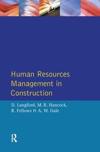 Human Resources Management in Construction : Chartered Institute of Building - David Langford