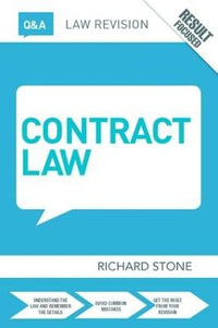 Q &A Contract Law : Questions and Answers - Richard Stone