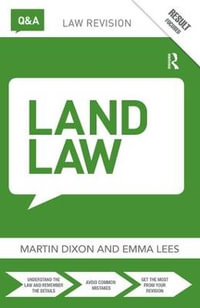 Q &A Land Law : Questions and Answers - Martin Dixon