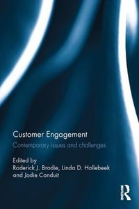 Customer Engagement : Contemporary issues and challenges - Roderick J. Brodie