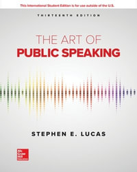 ISE The Art of Public Speaking - Stephen E. Lucas