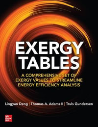 Exergy Tables : A Comprehensive Set of Exergy Values to Streamline Energy Efficiency Analysis - Lingyan Deng