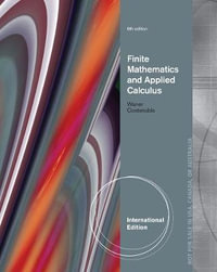 Finite Mathematics and Applied Calculus, International Edition - Stefan Waner