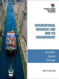 International Business Law and Its Environment - Filiberto  Agusti