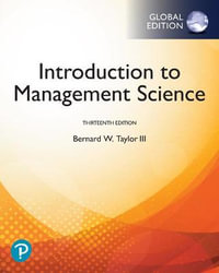 Introduction to Management Science, Global Edition : 13th edition - Bernard Taylor
