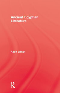 Ancient Egyptian Literature - Adolf Erman
