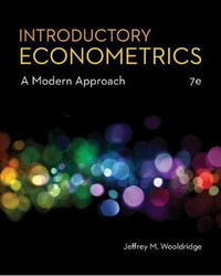 Introductory Econometrics : 7th edition - A Modern Approach - Jeffrey M. Wooldridge