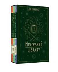 Hogwarts Library : Fantastic Beasts and Where to Find Them, Quidditch Through the Ages, The Tales of Beedle the Bard - J. K. Rowling