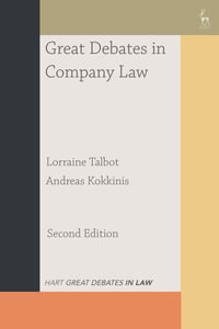 Great Debates in Company Law : Great Debates in Law - Lorraine Talbot