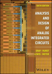 Analysis and Design of Analog Integrated Circuits - Paul R. Gray