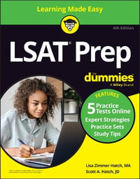 LSAT Prep For Dummies : Book + 5 Practice Tests Online - Lisa Zimmer Hatch