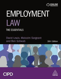 Employment Law : The Essentials - David Balaban Lewis