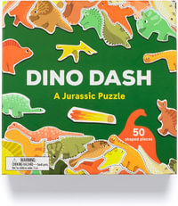 Dino Dash: A Jurassic Puzzle : 300-Piece Jigsaw Puzzle - Caroline Selmes