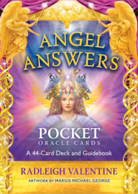 Angel Answers Pocket Oracle Cards : A 44-Card Deck and Guidebook - Radleigh Valentine