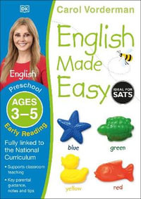 English Made Easy Early Reading Ages 3-5 Preschool : Made Easy Workbooks - Carol Vorderman