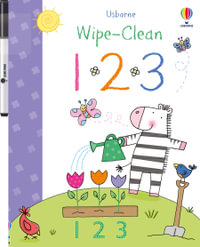 123 : Usborne Wipe Clean Books Series - Felicity Brooks