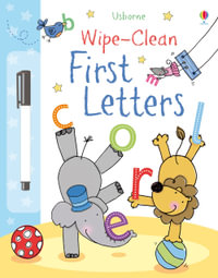 First Letters : Usborne Wipe Clean Books Series - Felicity Brooks