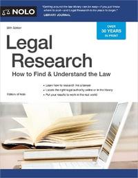 Legal Research : How to Find & Understand the Law - Cara O'Neill