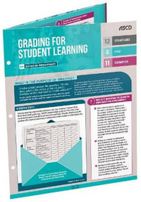 Grading for Student Learning : Quick Reference Guide - Susan M. Brookhart