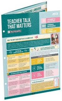 Teacher Talk That Matters : Quick Reference Guide - Mike Anderson