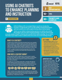 Using AI Chatbots to Enhance Planning and Instruction (Quick Reference Guide) - Monica Burns