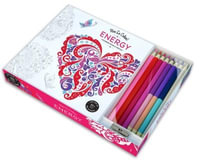 Download Vive Le Color Energy Adult Coloring Book And Pencils Color Therapy Kit By Marabout 9781419720529 Booktopia