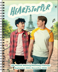 Heartstopper 16-Month 2024-2025 Weekly/Monthly Planner Calendar with Bonus Stickers - Netflix