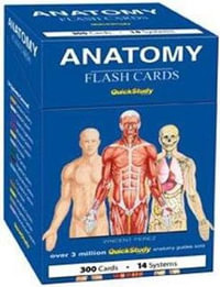 Anatomy Flash Cards (300 cards) : Quickstudy - Vincent Perez