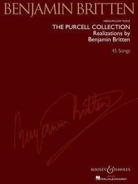 The Purcell Collection : Realizations by Benjamin Britten - Henry Purcell