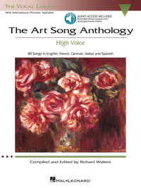 The Art Song Anthology - High Voice Book/Online Audio : With Online Audio of Recorded Diction Lessons and Piano Accompaniments - Hal Leonard Corp